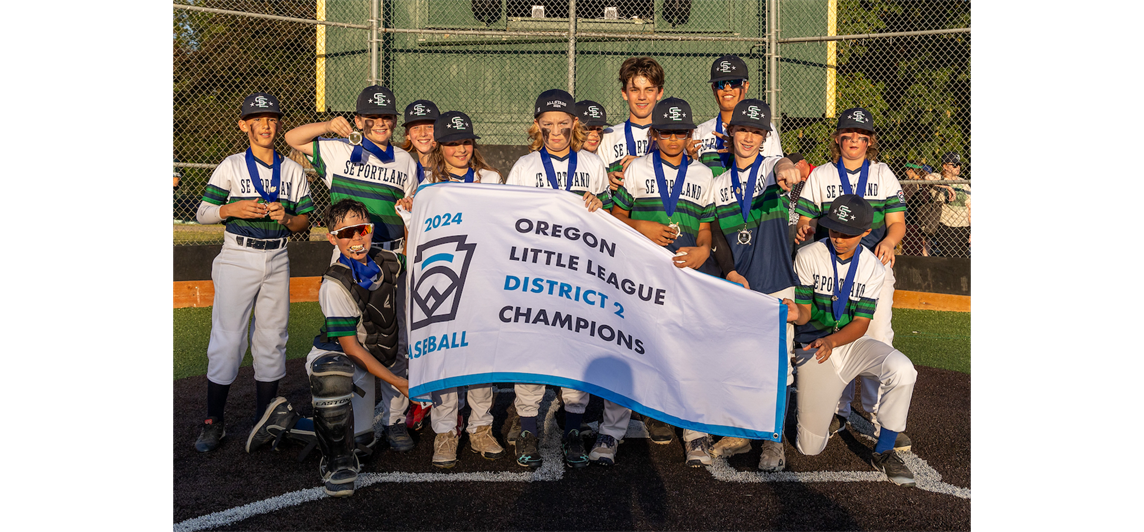 2024 12U Baseball District 2 Champions