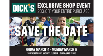 3/14-17: 20% off at DSG